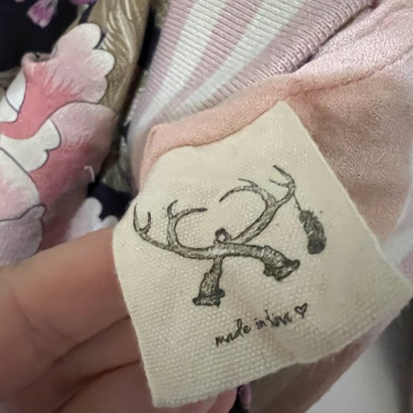 Spell & Gypsy Collective Blue Skies Bomber Jacket Size S - Picture 5 of 11